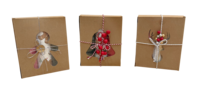 NATALE CONFEZIONE REGALO SET STROFINACCIO 3PZ POPPY Tellini S.r.l. Ingrosso Abbigliamento